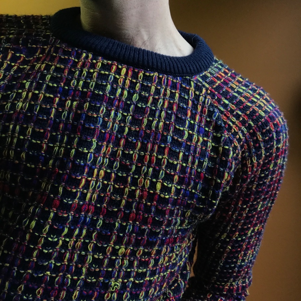 Brave Soul | Rainbow Knit Sweater